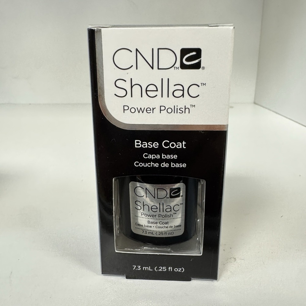 CND Shellac UV Base Coat .25oz /7.3ml Old Packaging Small Size